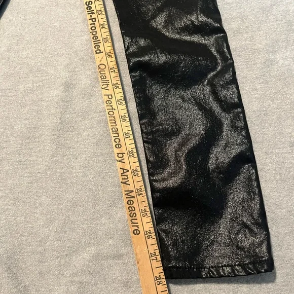 Rag & bone Black Coated ,Nina High Rise Jeans pants - Picture 11 of 12